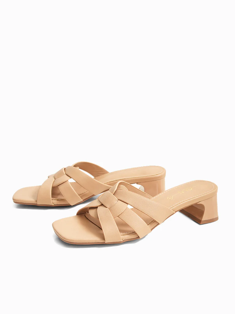 Aggie Heeled Slides - Image 2