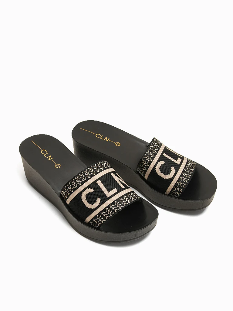 Almeda Wedge Slides - Image 4