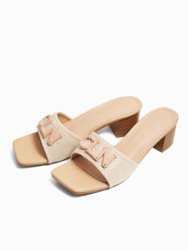 Ashari Heeled Slides - Image 2