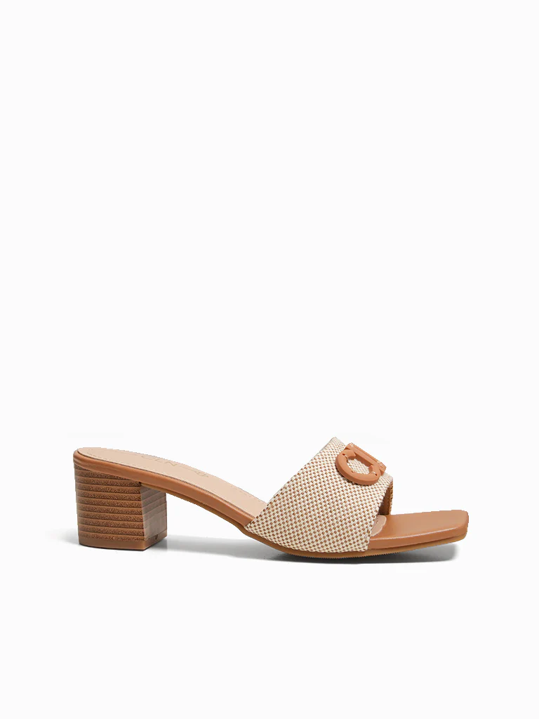Ashari Heeled Slides - Image 5