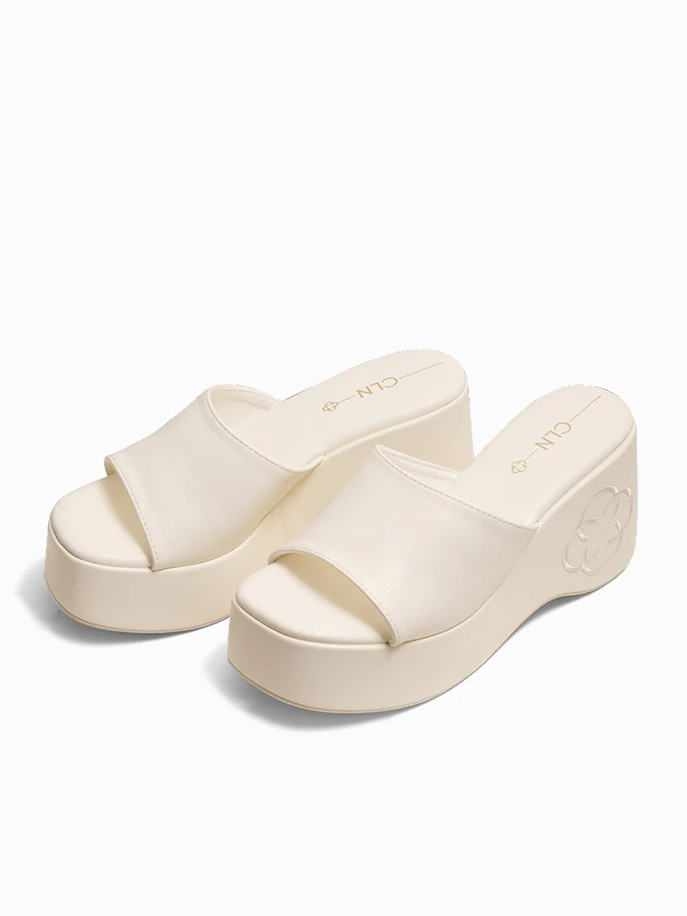 Audrey Wedge Slides - Image 3