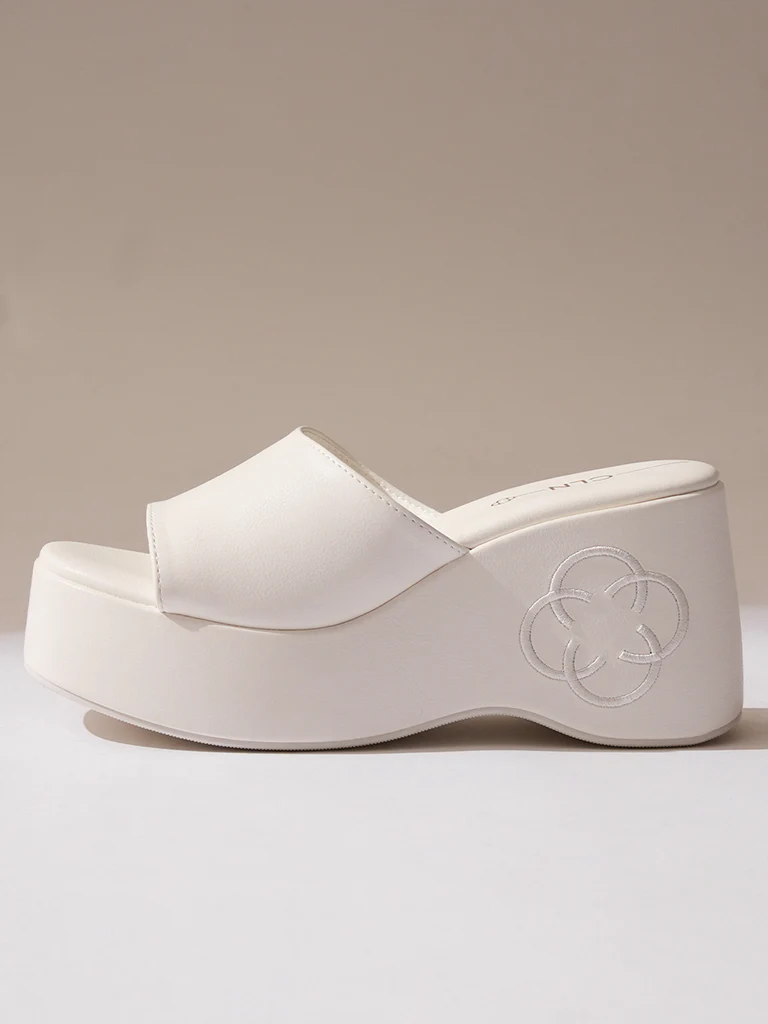 Audrey Wedge Slides - Image 7