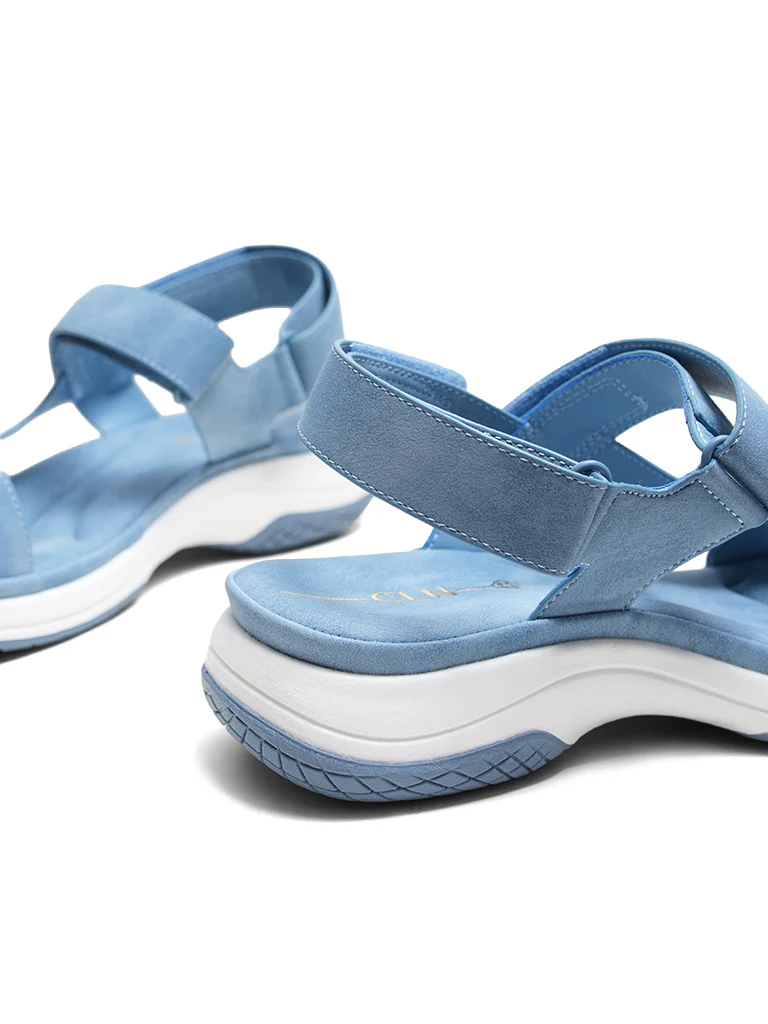 Aviva Wedge Sandals - Image 4