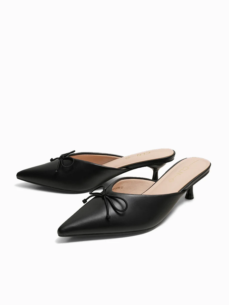 Capri Heeled Mules - Image 2