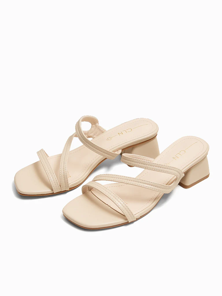 Lorriane Heeled Slides - Image 7