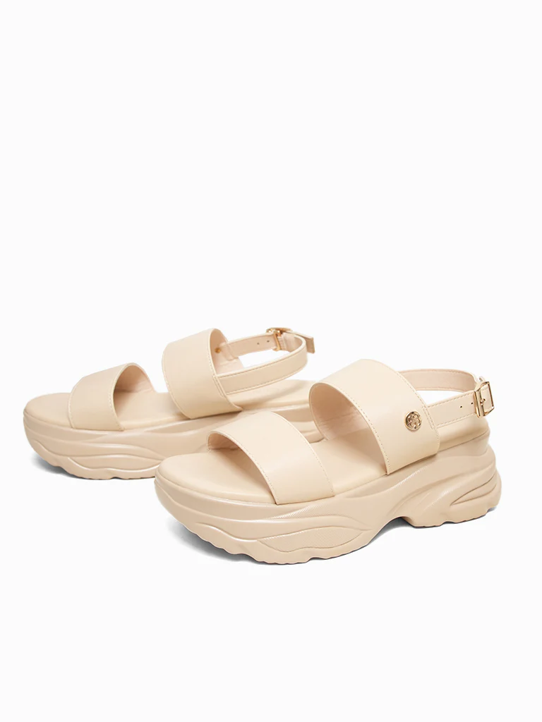Lucci Wedge Sandals - Image 6