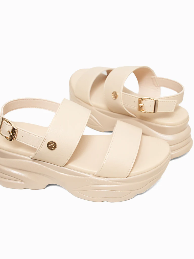 Lucci Wedge Sandals - Image 7