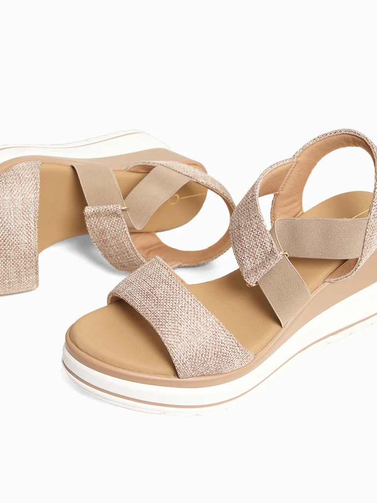 Marina Wedge Sandals - Image 6