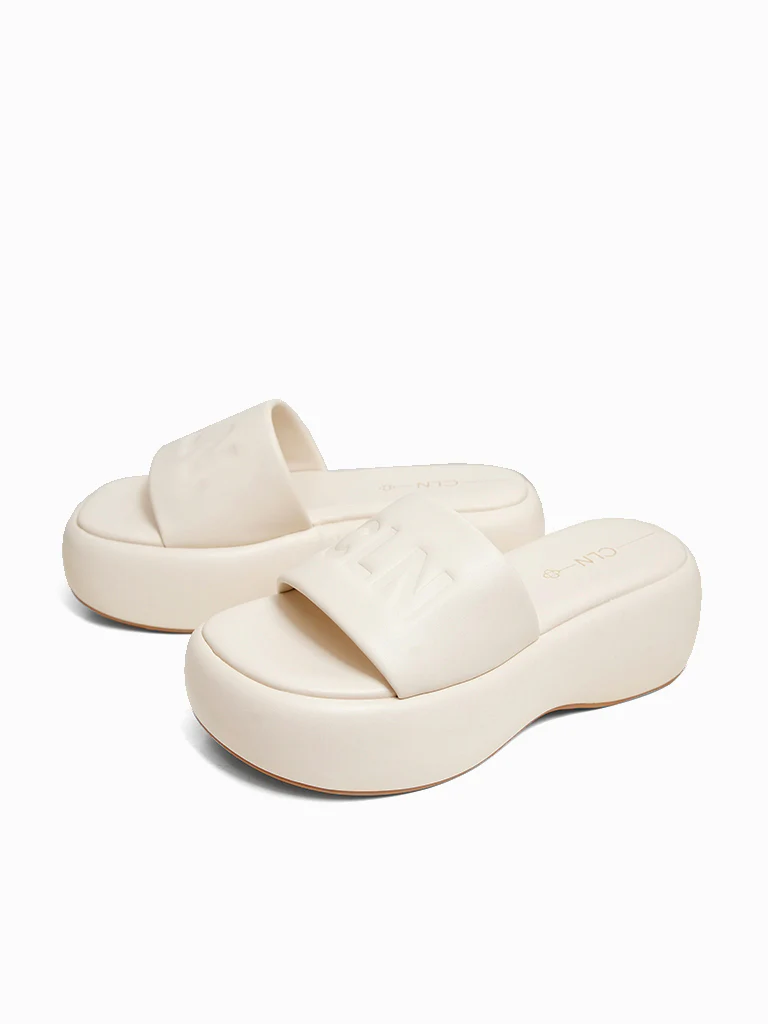 Odelia Wedge Slides - Image 2