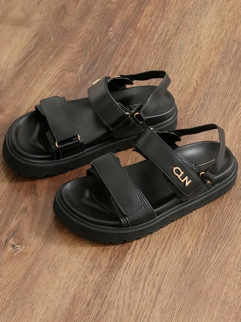 Olga Flatform Sandals - Image 7